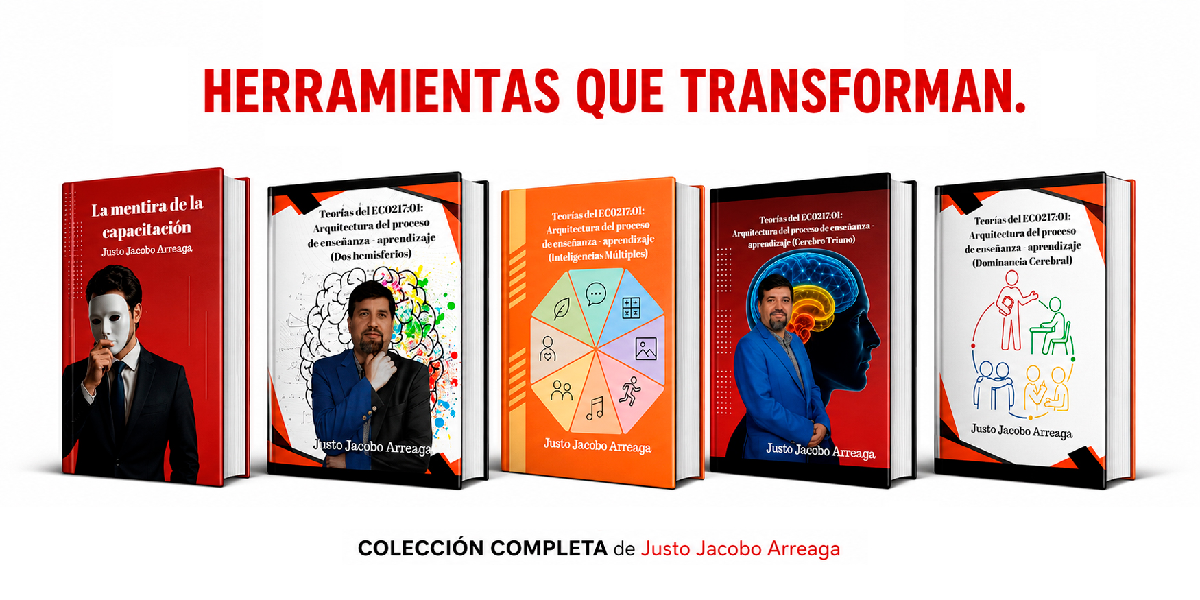 Colección de libros de Justo Jacobo Arreaga Jiménez